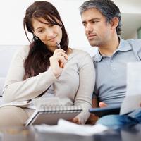 Illustration Haushaltsbücher für Familienfinanzen
