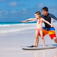 Illustration Sommer, Sonne, Surfen!