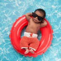 Illustration Sommerurlaub mit Kindern